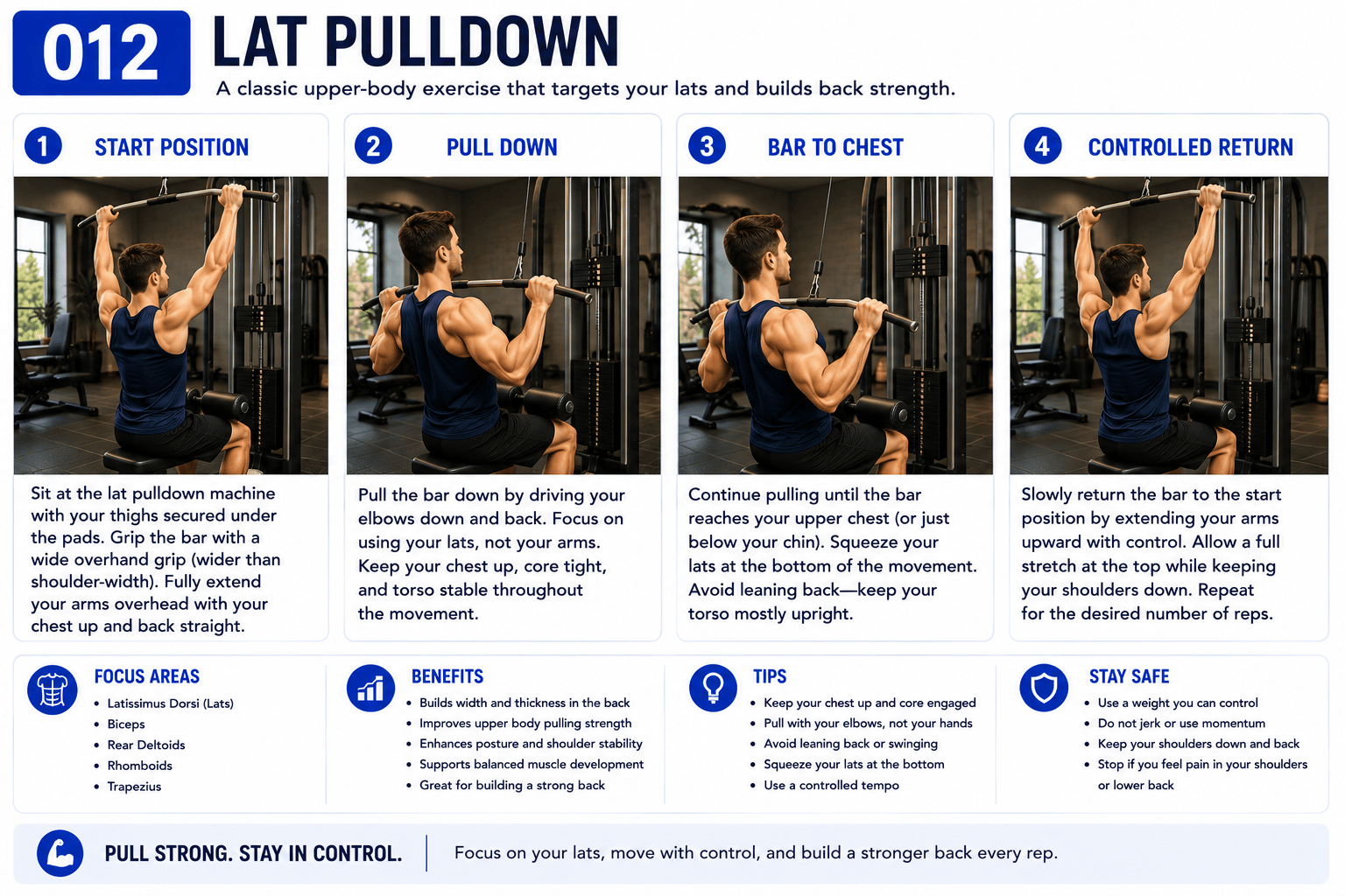 Lat Pulldown exercise guide