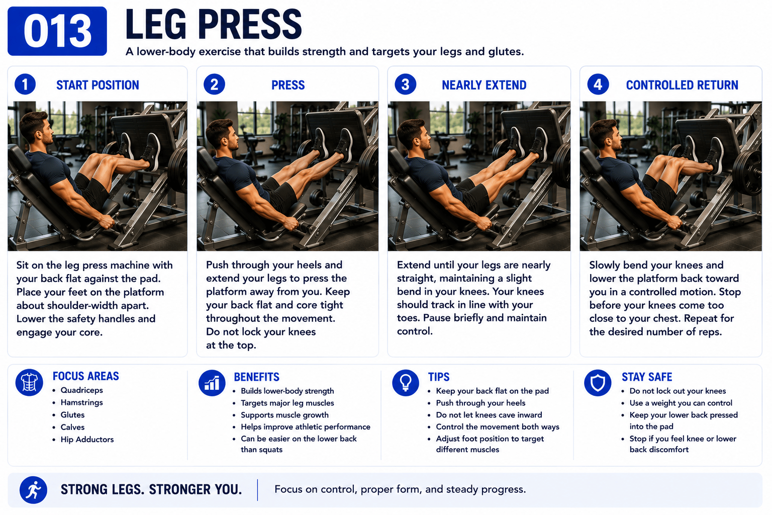 Leg Press exercise guide