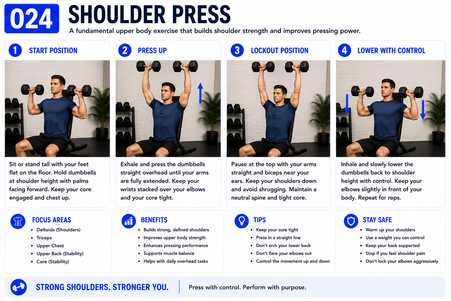 Shoulder Press exercise guide
